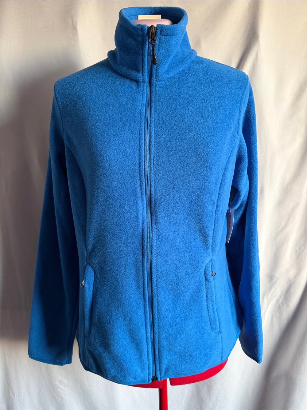Women's Blue Full-Zip Fleece Jacket MM400